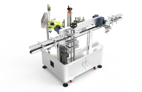 藥盒封口不干膠貼標機