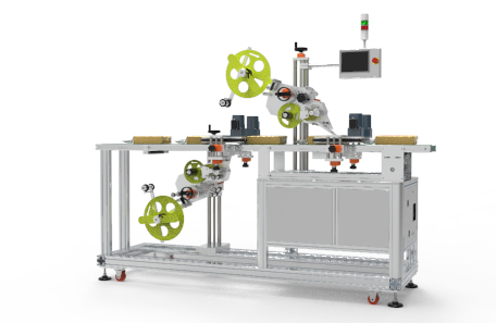 袋子上下面膠貼標機